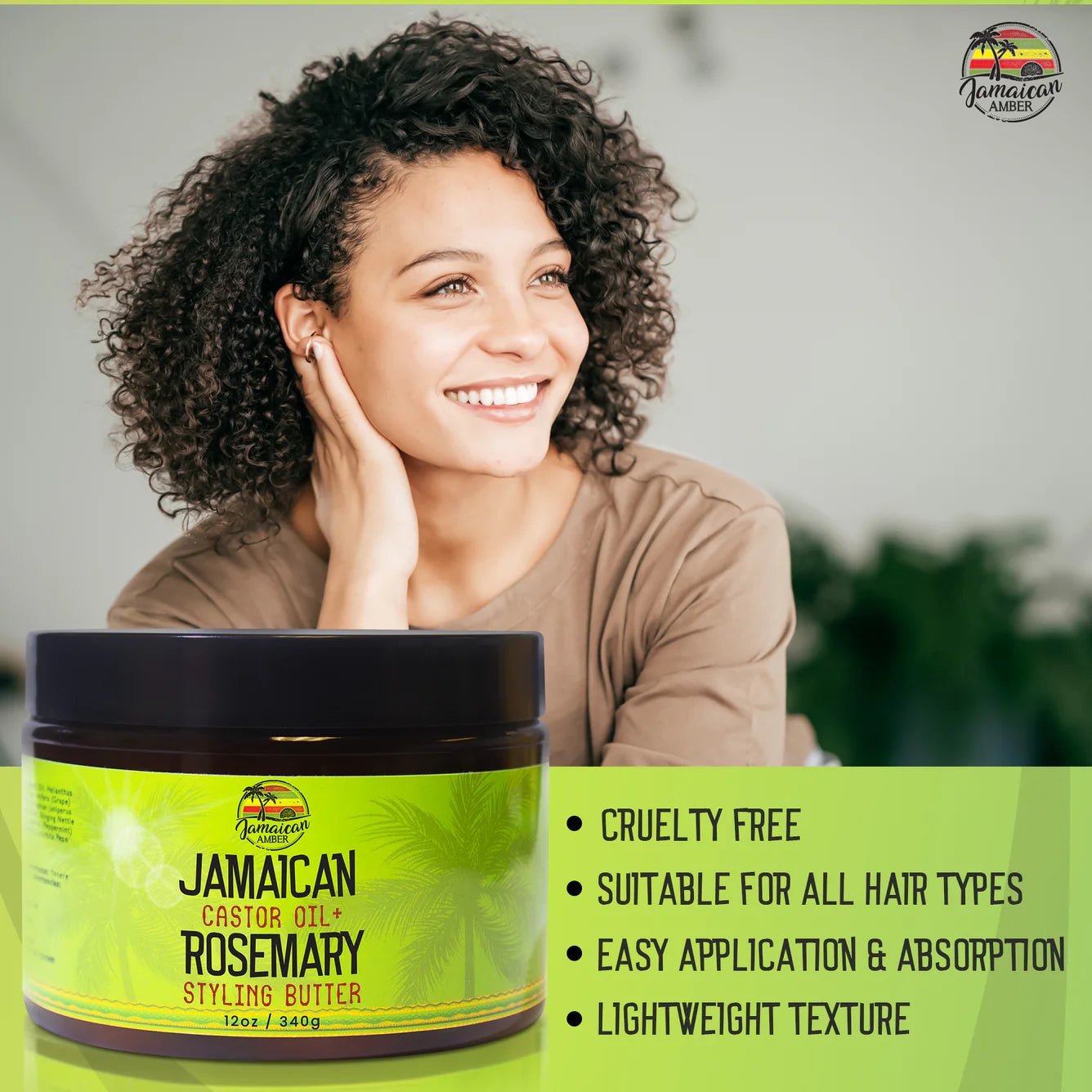 Jamaican Amber Castor Oil & Romero Conditioner –354 ml - Beauty Exchange Beauty Supply