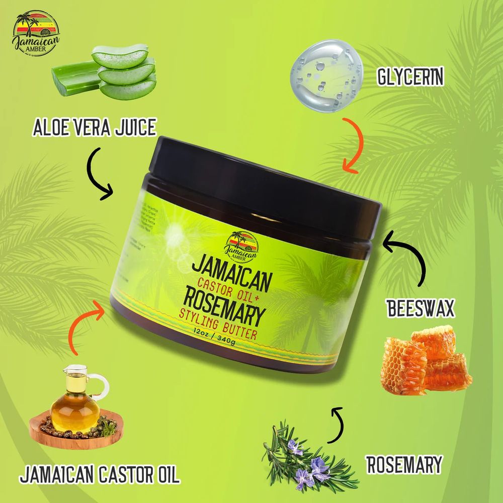 Jamaican Amber Castor Oil & Romero Conditioner –354 ml - Beauty Exchange Beauty Supply