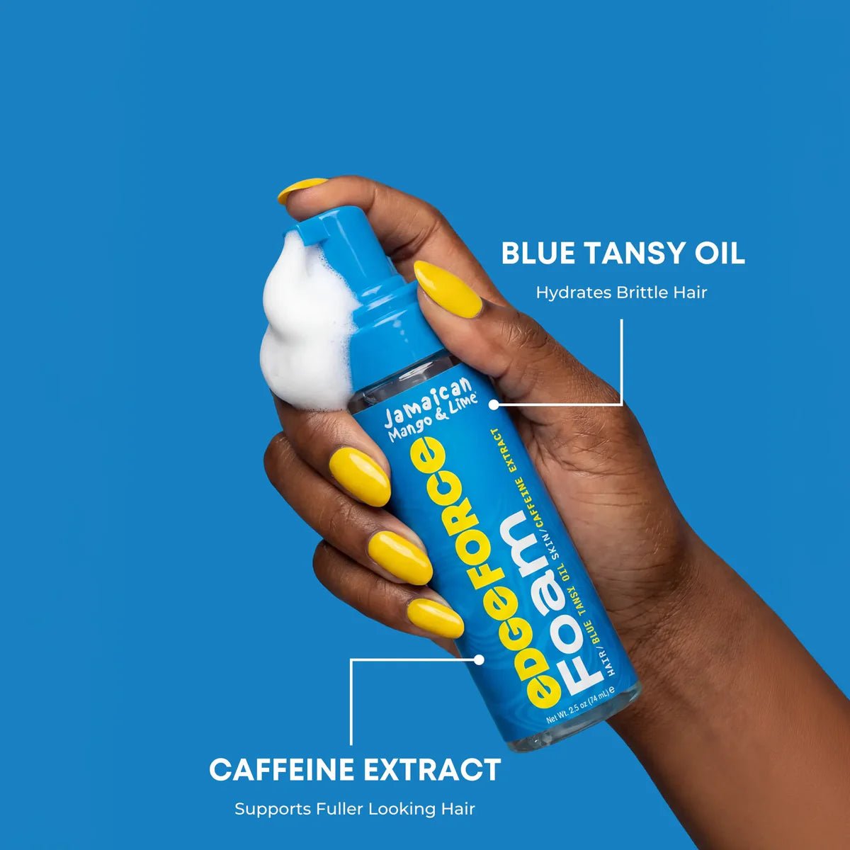 Jamaican Mango & Lime Edge Force Edge Control Foam – 2.5oz - Beauty Exchange Beauty Supply