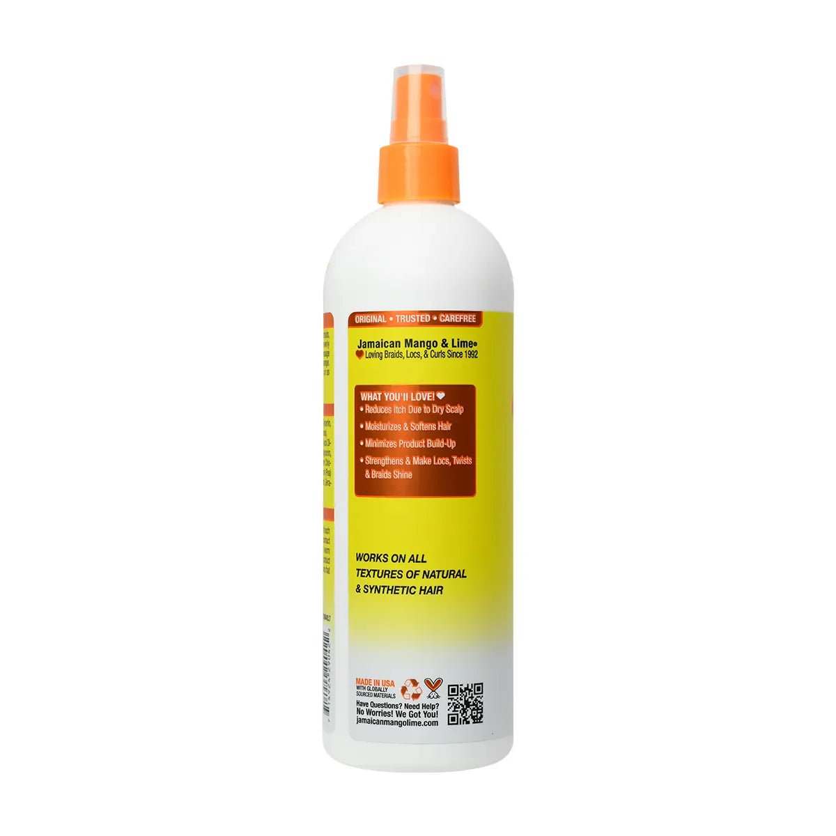 Jamaican Mango & Lime No More Itch Gro Spray – 8 oz - Beauty Exchange Beauty Supply