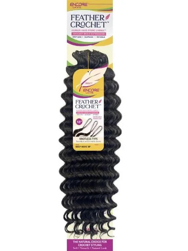 Janet Collection Encore La Vie Feather Crochet – Deep Wave - Beauty Exchange Beauty Supply