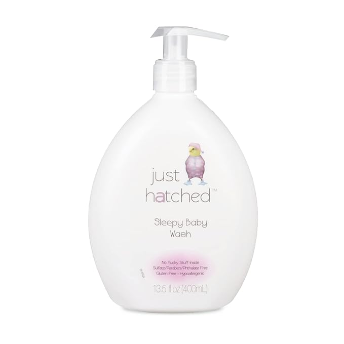 Just Hatched Baby Wash Collection | 3 Variants - Shampoo & Body Wash (13.5 fl oz) - Beauty Exchange Beauty Supply