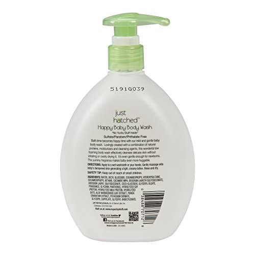 Just Hatched Baby Wash Collection | 3 Variants - Shampoo & Body Wash (13.5 fl oz) - Beauty Exchange Beauty Supply