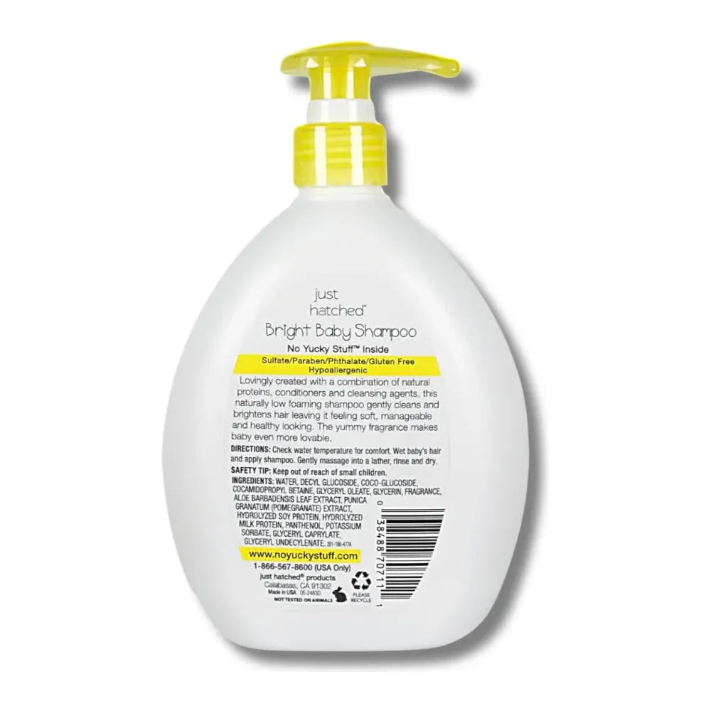 Just Hatched Baby Wash Collection | 3 Variants - Shampoo & Body Wash (13.5 fl oz) - Beauty Exchange Beauty Supply