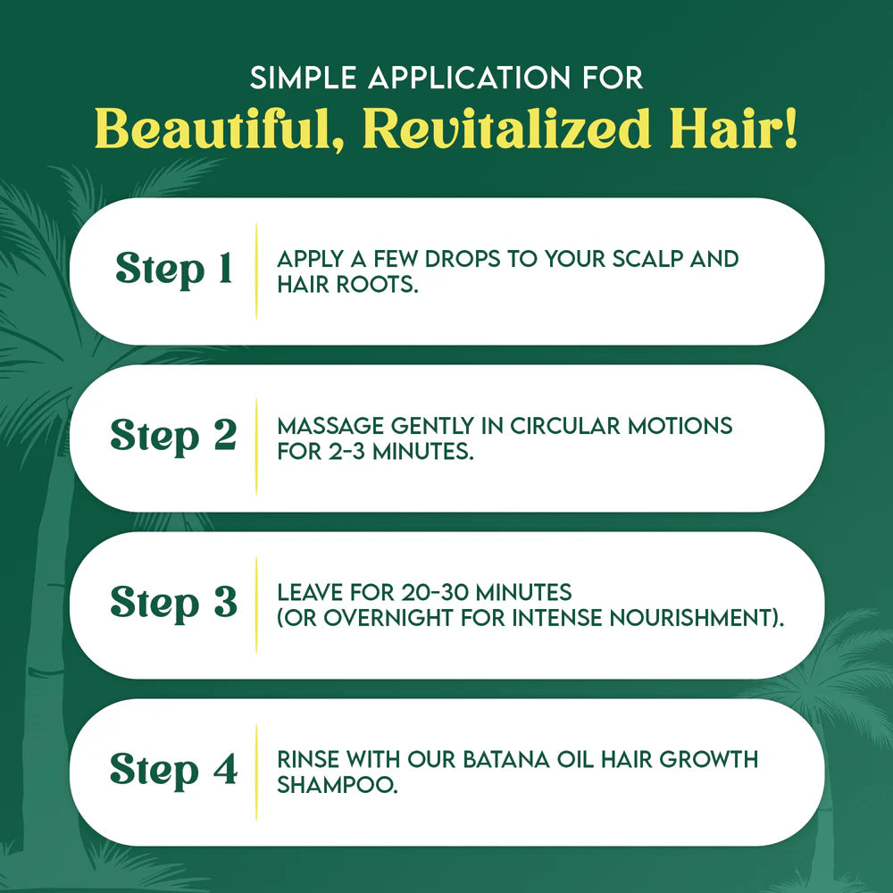 Mitchell Organic Batana Hair Growth Oil – 4oz