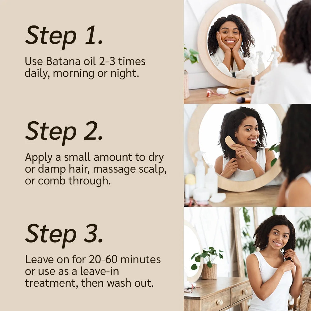 Well’s Batana Oil - 100% Natural & Cold-Pressed 2oz/4oz