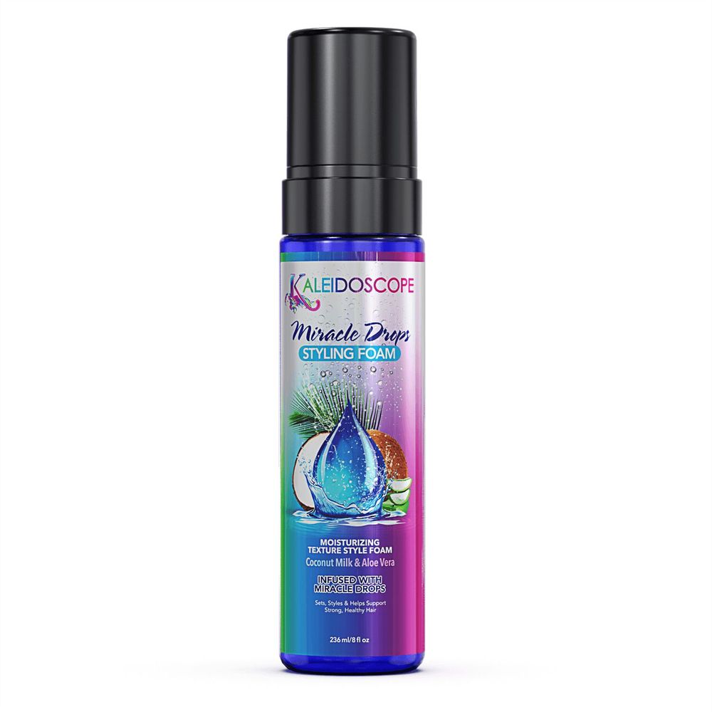 Kaleidoscope Miracle Drops Styling Foam – 8 fl oz - Beauty Exchange Beauty Supply
