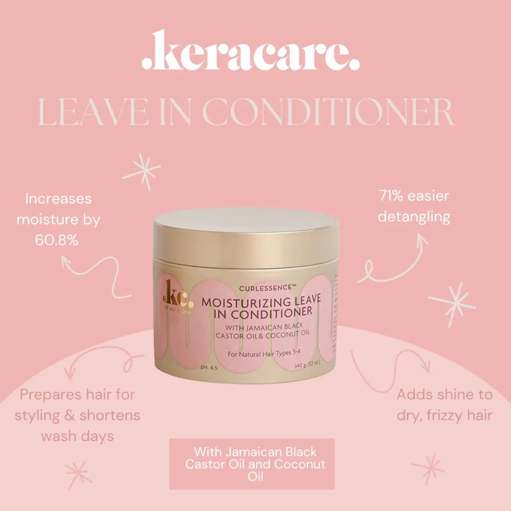 KeraCare CurlEssence Coconut Leave - In Conditioner | Silky Curls, Happy Hair Days – 320g - Beauty Exchange Beauty Supply