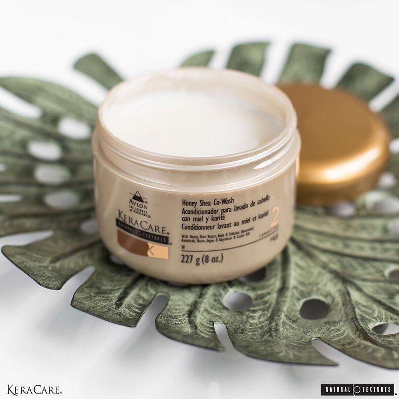 KeraCare Honey Shea Co - Wash 8 oz – Moisturizing, Sulfate - Free Cleanser for Natural & Curly Hair - Beauty Exchange Beauty Supply