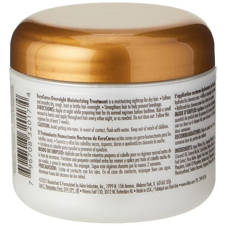 KeraCare Overnight Moisturizing Treatment – 4 oz - Beauty Exchange Beauty Supply