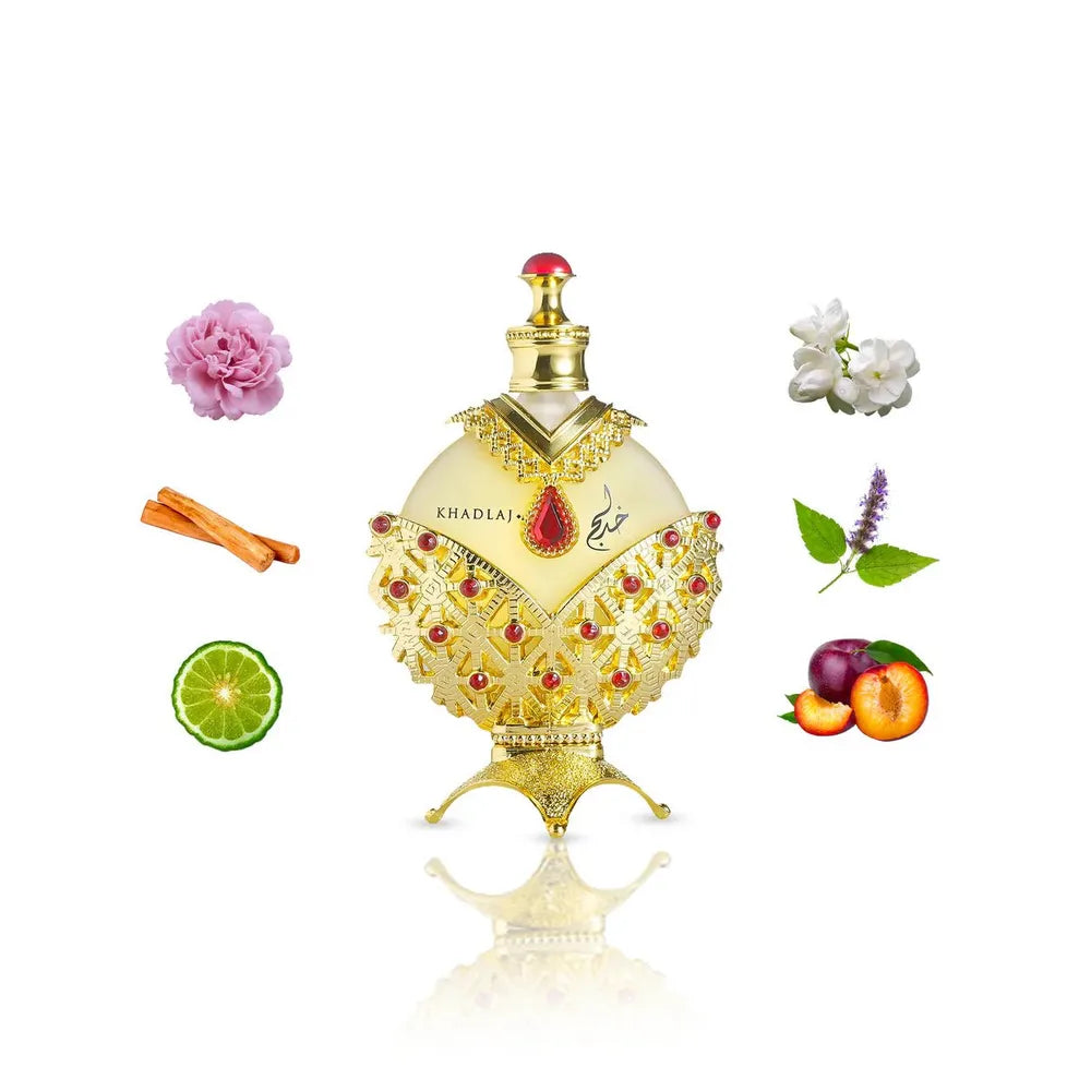 KHADLAJ Hareem Al Sultan Gold Perfume Oil – 1.18 oz - Beauty Exchange Beauty Supply