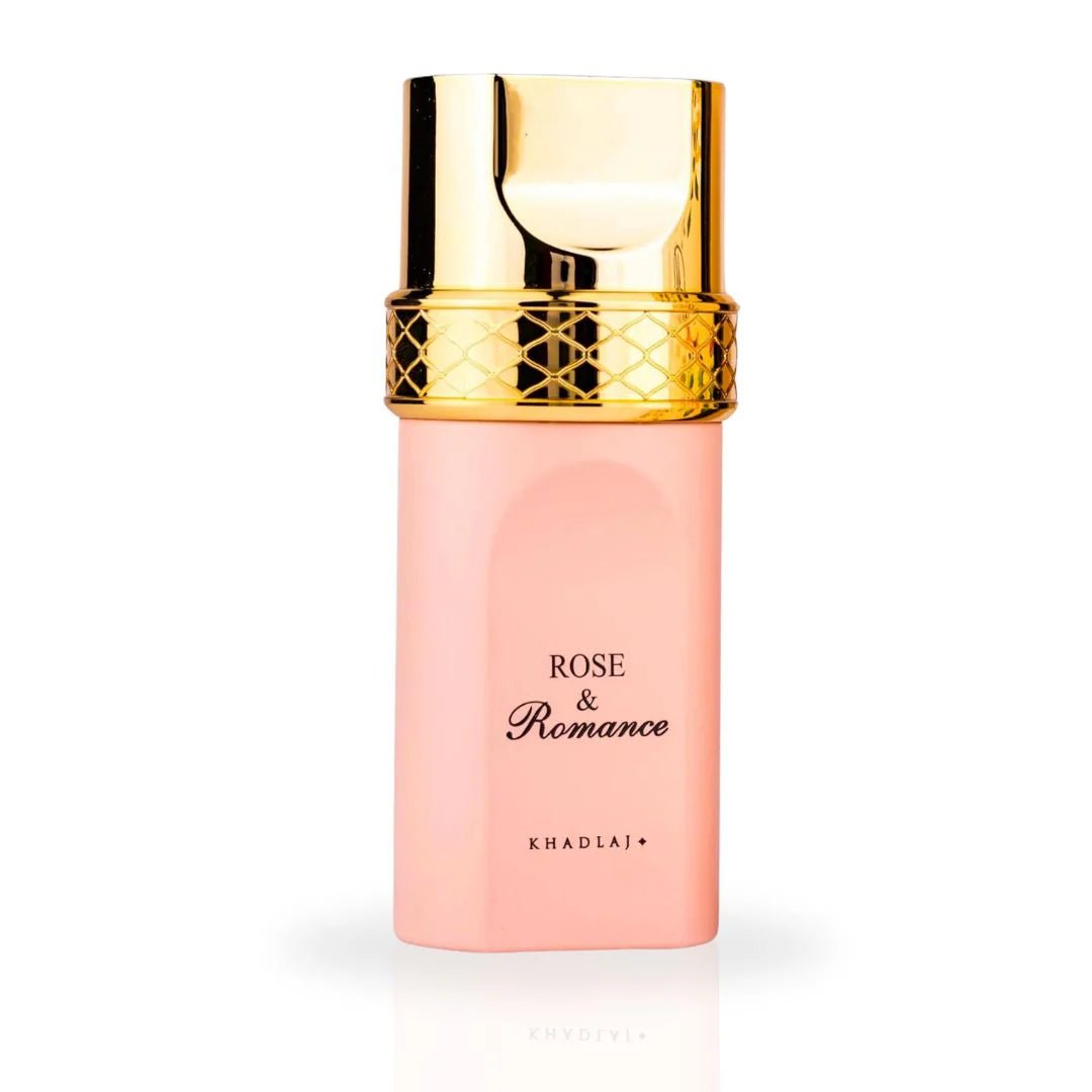 Khadlaj Rose & Romance Gold Eau De Parfum Spray – 3.4oz - Beauty Exchange Beauty Supply