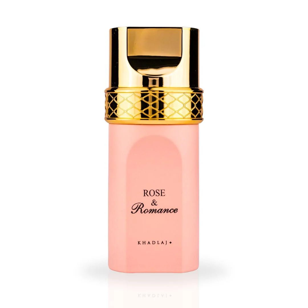 Khadlaj Rose & Romance Gold Eau De Parfum Spray – 3.4oz - Beauty Exchange Beauty Supply