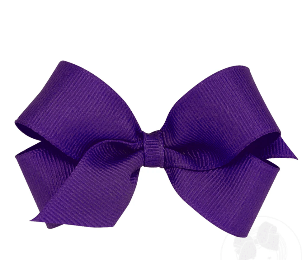 Kids Mini Classic Grosgrain Hair Bow - Plain Wrap - Beauty Exchange Beauty Supply