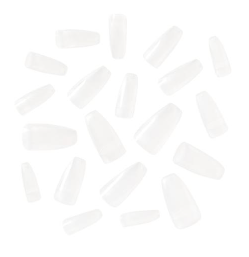 KISS 20 Tips Clear Coffin Nails – TN01 - Beauty Exchange Beauty Supply