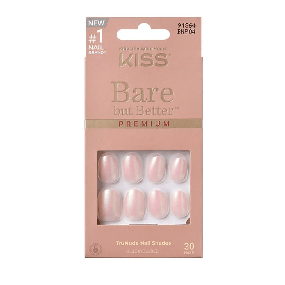 KISS Bare but Better Premium Nails – Shiny TruNude Shades (BN & BNP Series) - Beauty Exchange Beauty Supply