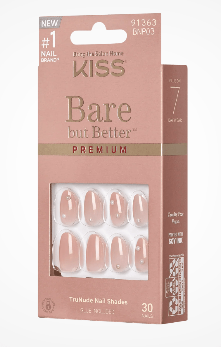KISS Bare but Better Premium Nails – TruNude Shades - Beauty Exchange Beauty Supply
