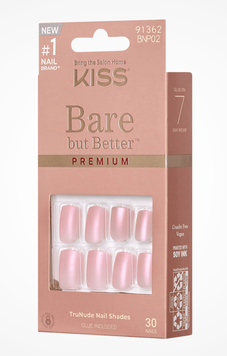 KISS Bare but Better Premium Nails – TruNude Shades - Beauty Exchange Beauty Supply