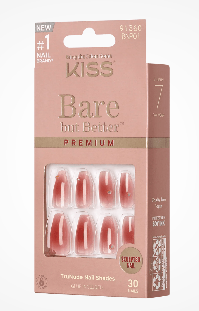 KISS Bare but Better Premium Nails – TruNude Shades - Beauty Exchange Beauty Supply
