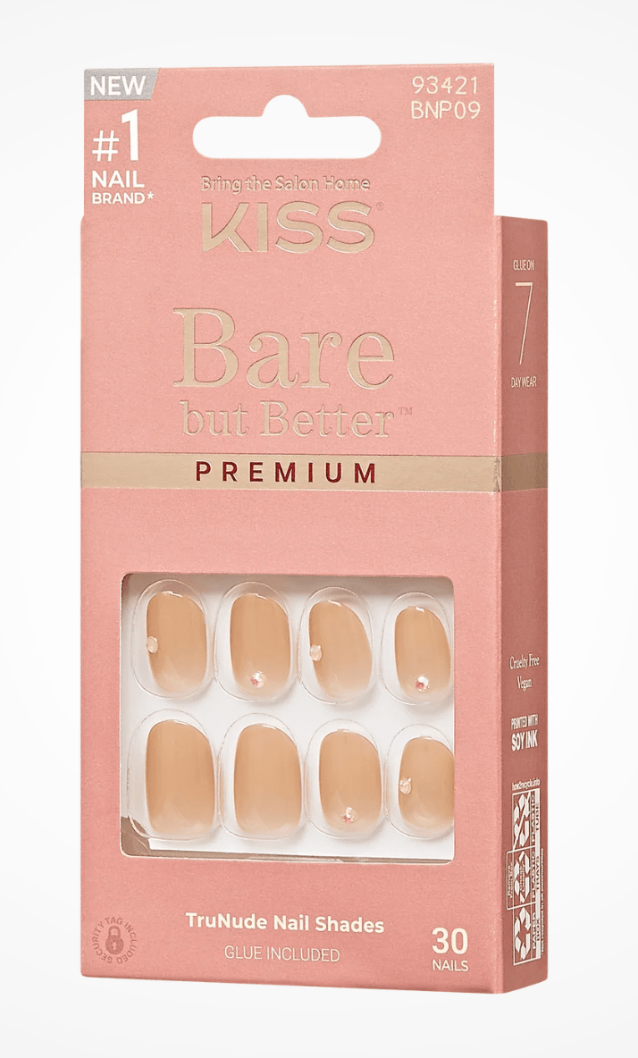 KISS Bare but Better Premium Nails – TruNude Shades - Beauty Exchange Beauty Supply