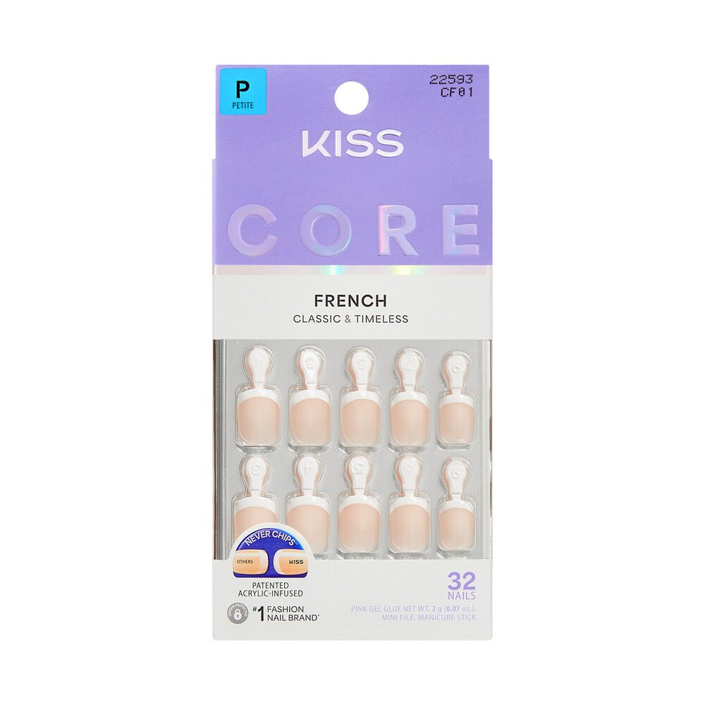 Kiss Core French Classic & Timeless - Beauty Exchange Beauty Supply