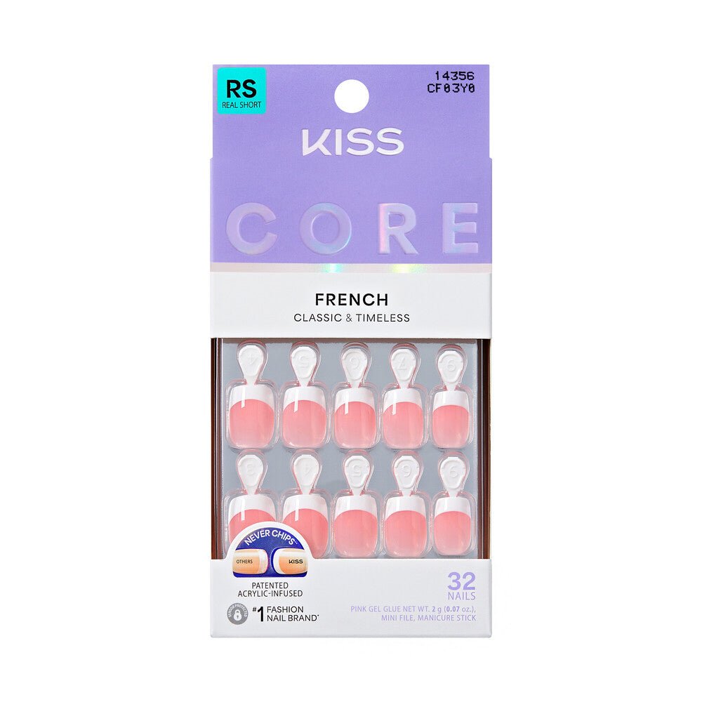 Kiss Core French Classic & Timeless - Beauty Exchange Beauty Supply