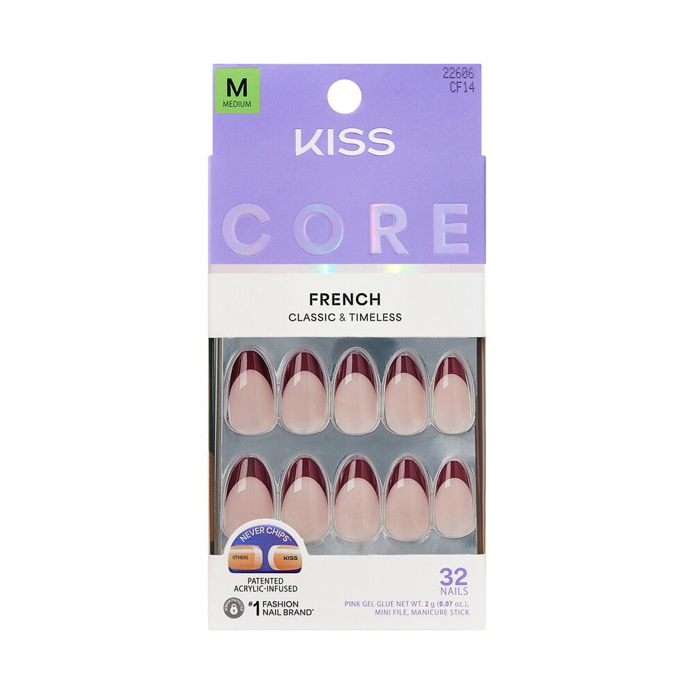 Kiss Core French Classic & Timeless - Beauty Exchange Beauty Supply