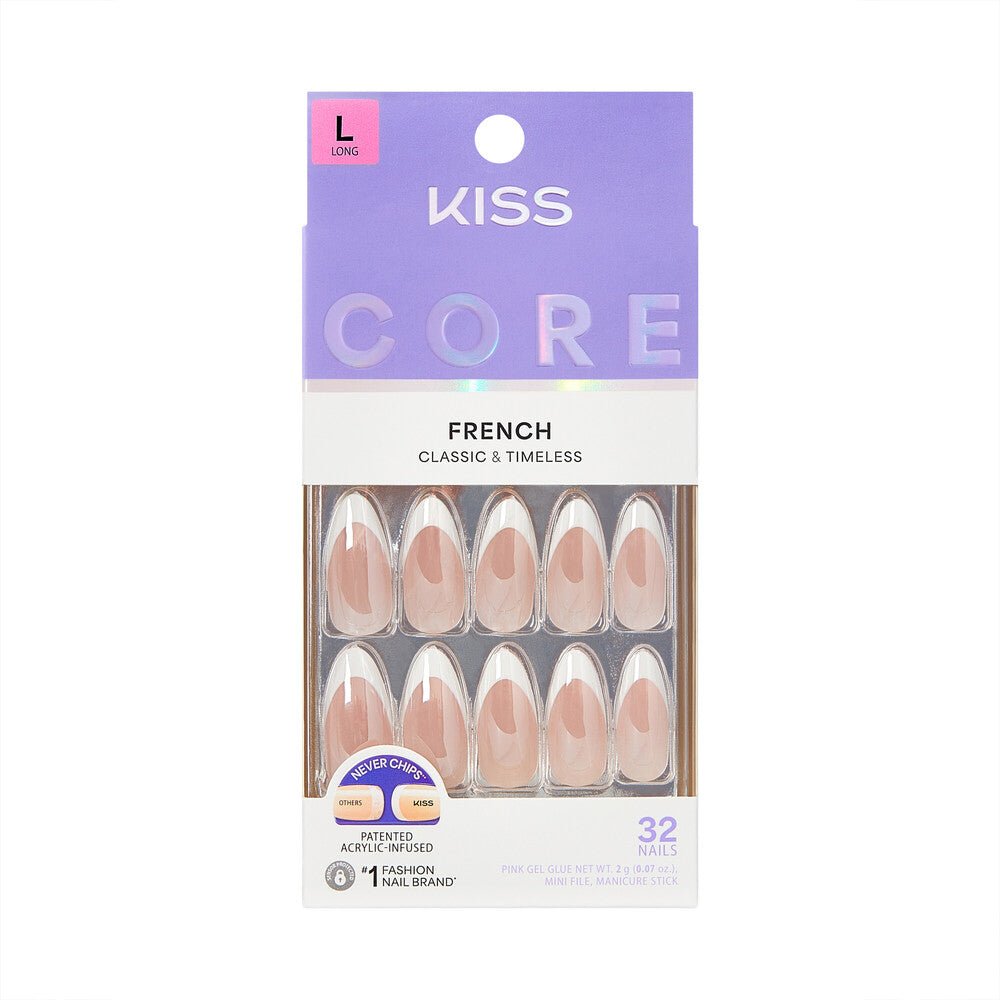 Kiss Core French Classic & Timeless - Beauty Exchange Beauty Supply