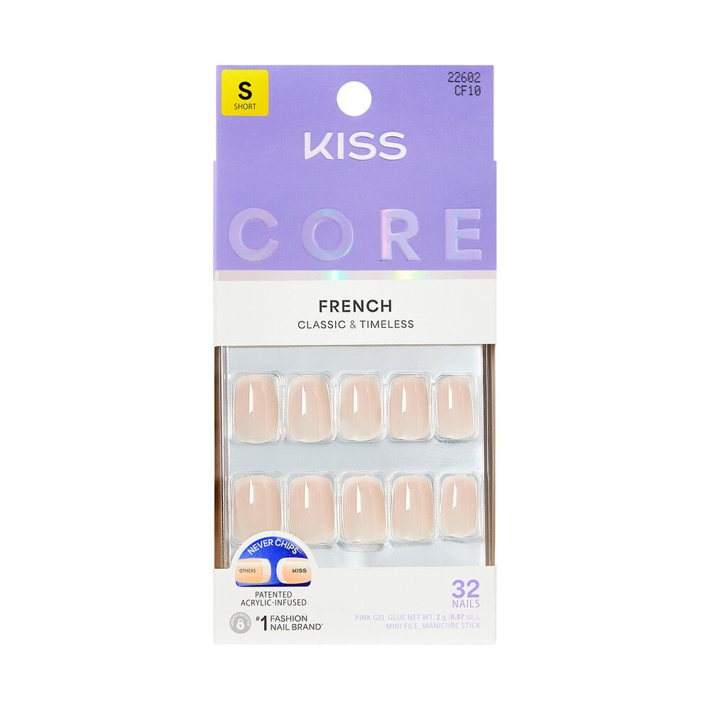 Kiss Core French Classic & Timeless - Beauty Exchange Beauty Supply