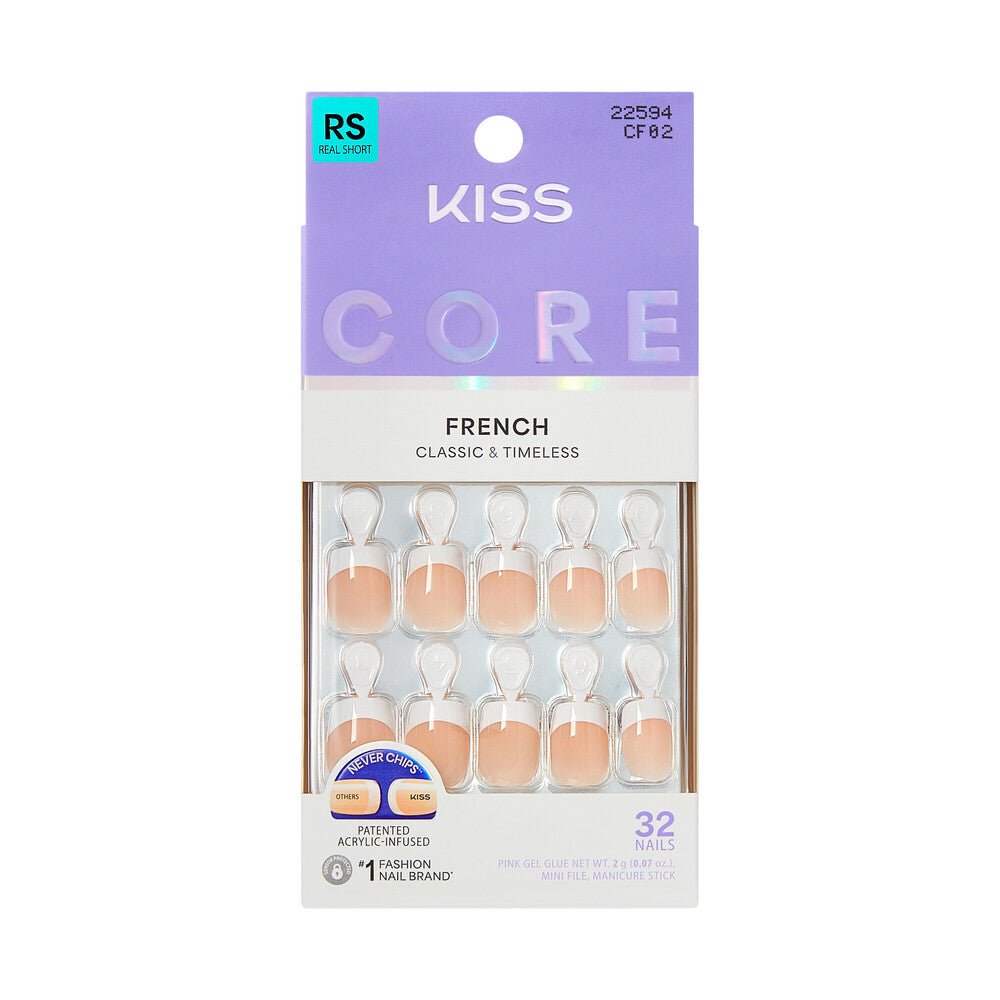 Kiss Core French Classic & Timeless - Beauty Exchange Beauty Supply