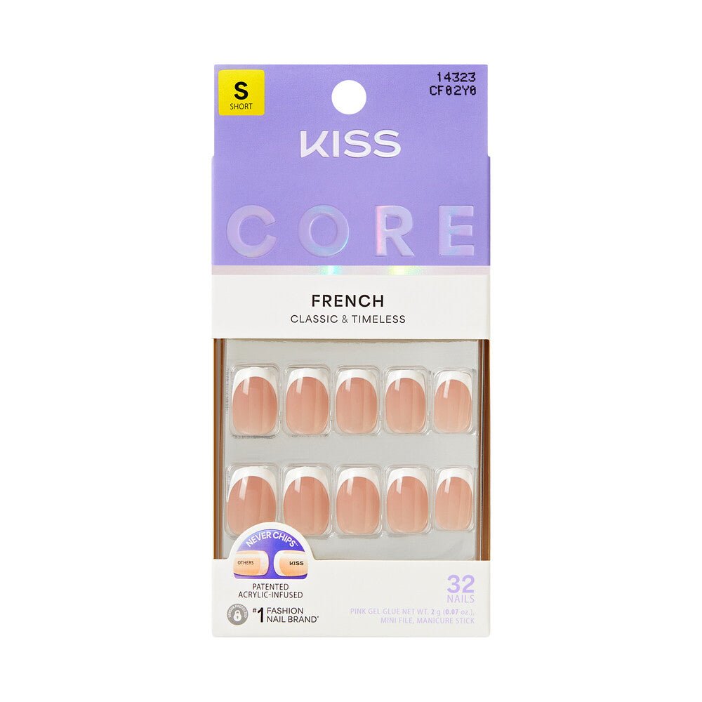 Kiss Core French Classic & Timeless - Beauty Exchange Beauty Supply