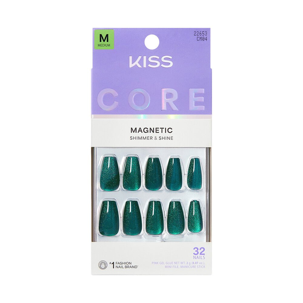 Kiss Core Magnetic Shimmer & Shine Nails - Beauty Exchange Beauty Supply