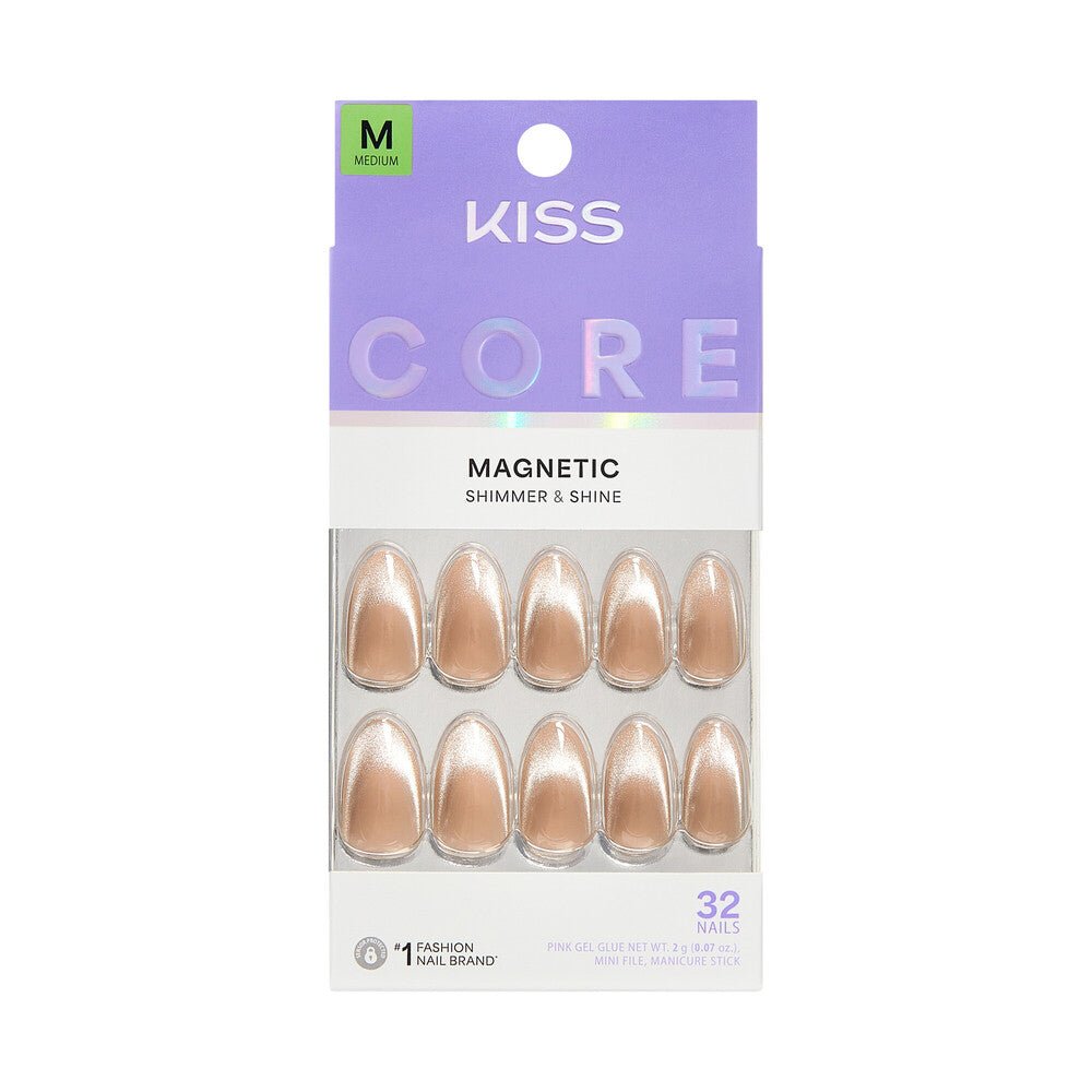 Kiss Core Magnetic Shimmer & Shine Nails - Beauty Exchange Beauty Supply