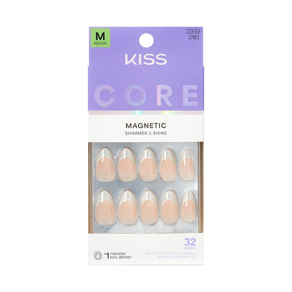 Kiss Core Magnetic Shimmer & Shine Nails - Beauty Exchange Beauty Supply