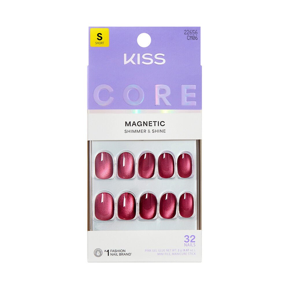 Kiss Core Magnetic Shimmer & Shine Nails - Beauty Exchange Beauty Supply