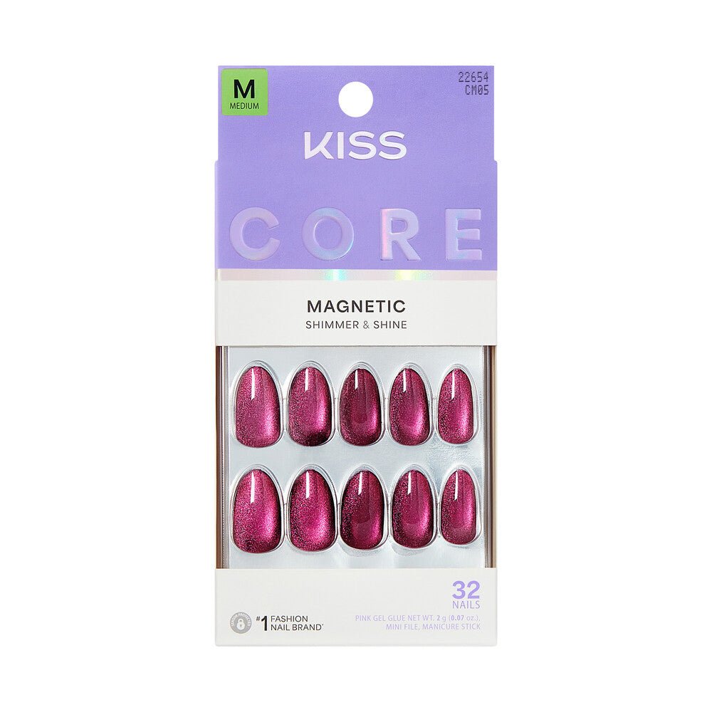 Kiss Core Magnetic Shimmer & Shine Nails - Beauty Exchange Beauty Supply