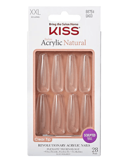 KISS Gel Fantasy & Acrylic French Nude Nails – Premium Finish - Beauty Exchange Beauty Supply