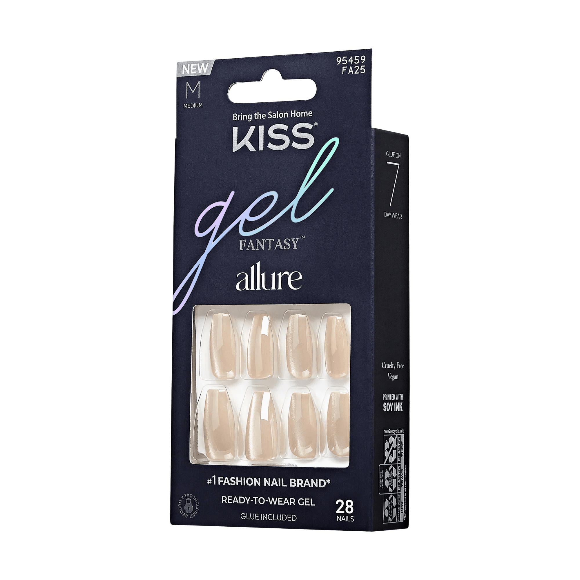 KISS Gel Fantasy False Nails Kit - FA Series - Beauty Exchange Beauty Supply