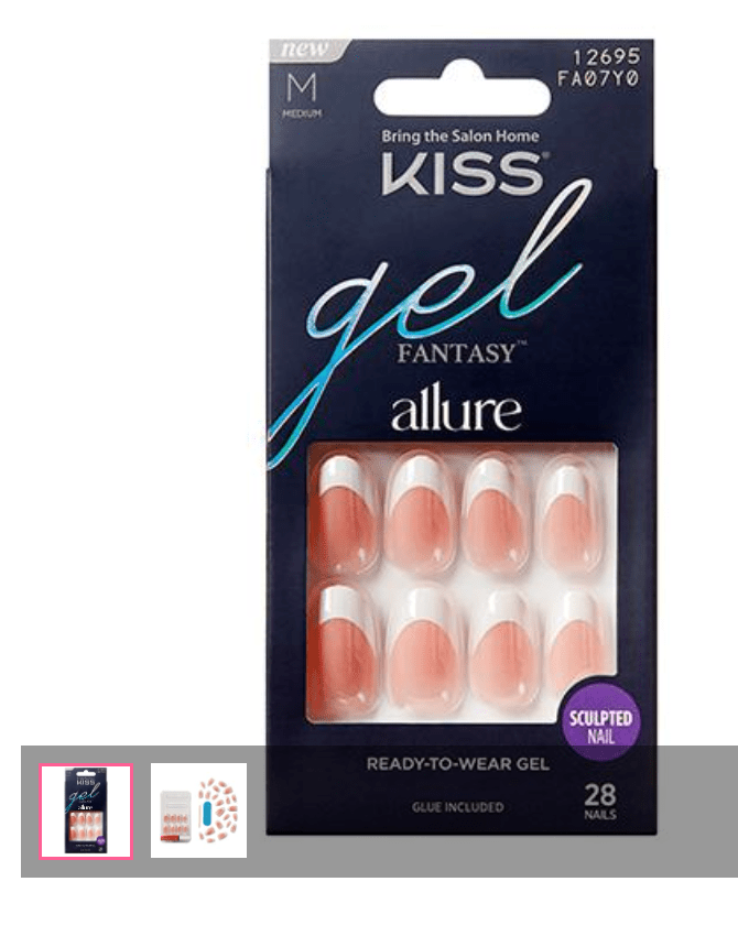 KISS Gel Fantasy False Nails Kit - FA Series - Beauty Exchange Beauty Supply
