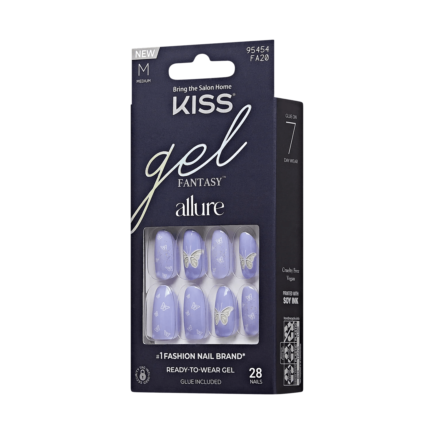 KISS Gel Fantasy False Nails Kit - FA Series - Beauty Exchange Beauty Supply