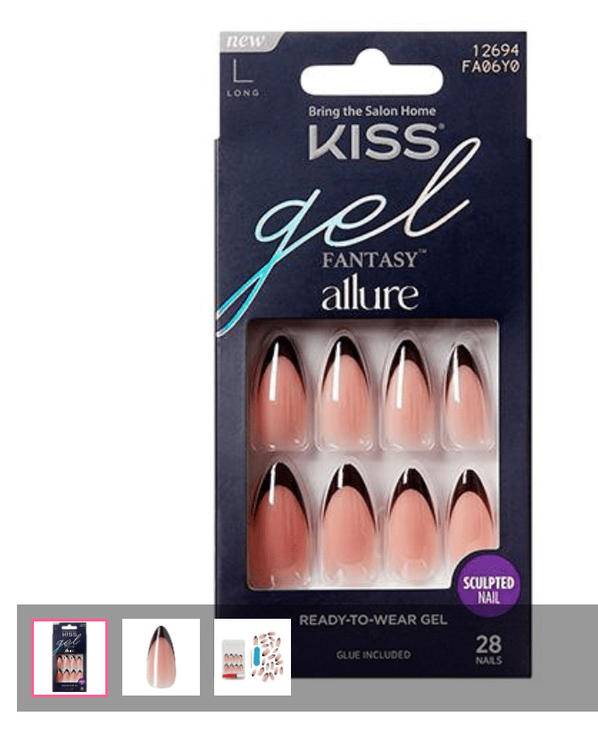 KISS Gel Fantasy False Nails Kit - FA Series - Beauty Exchange Beauty Supply