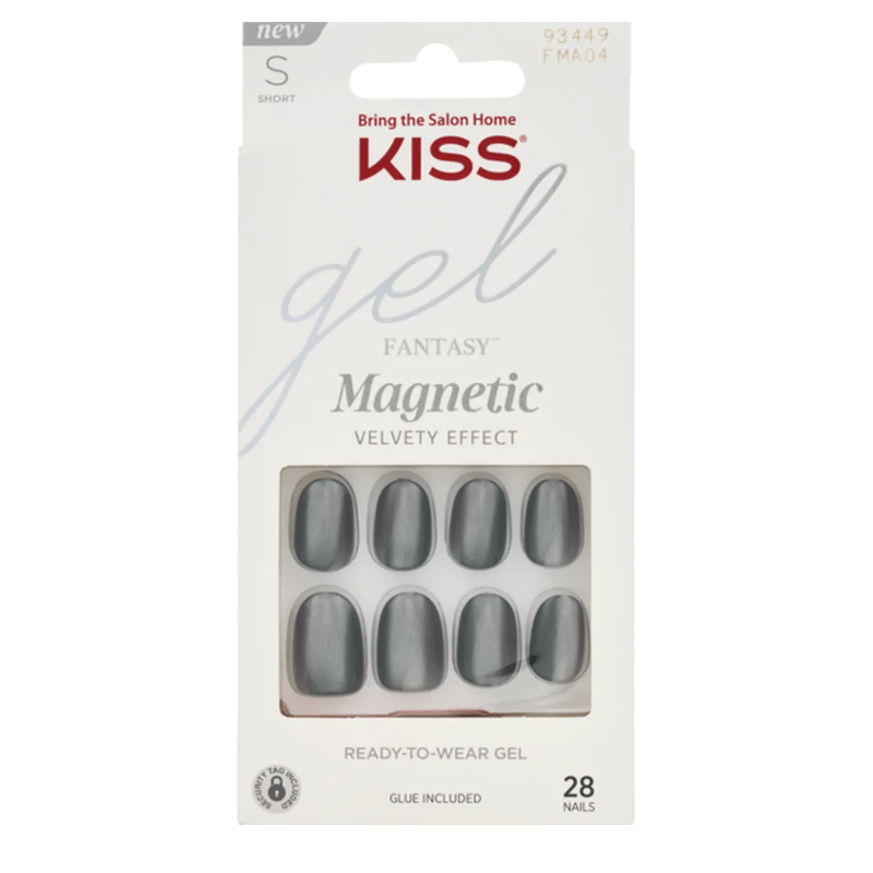 KISS Gel Fantasy Magnetic Press - On Nails – Gloss Finish - Beauty Exchange Beauty Supply