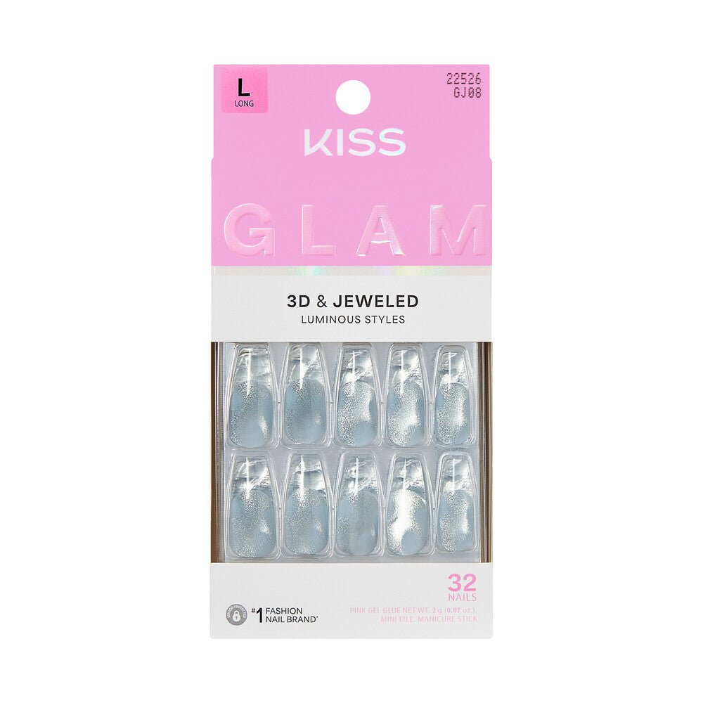 Kiss Glam 3D & Jeweled Nails - Beauty Exchange Beauty Supply