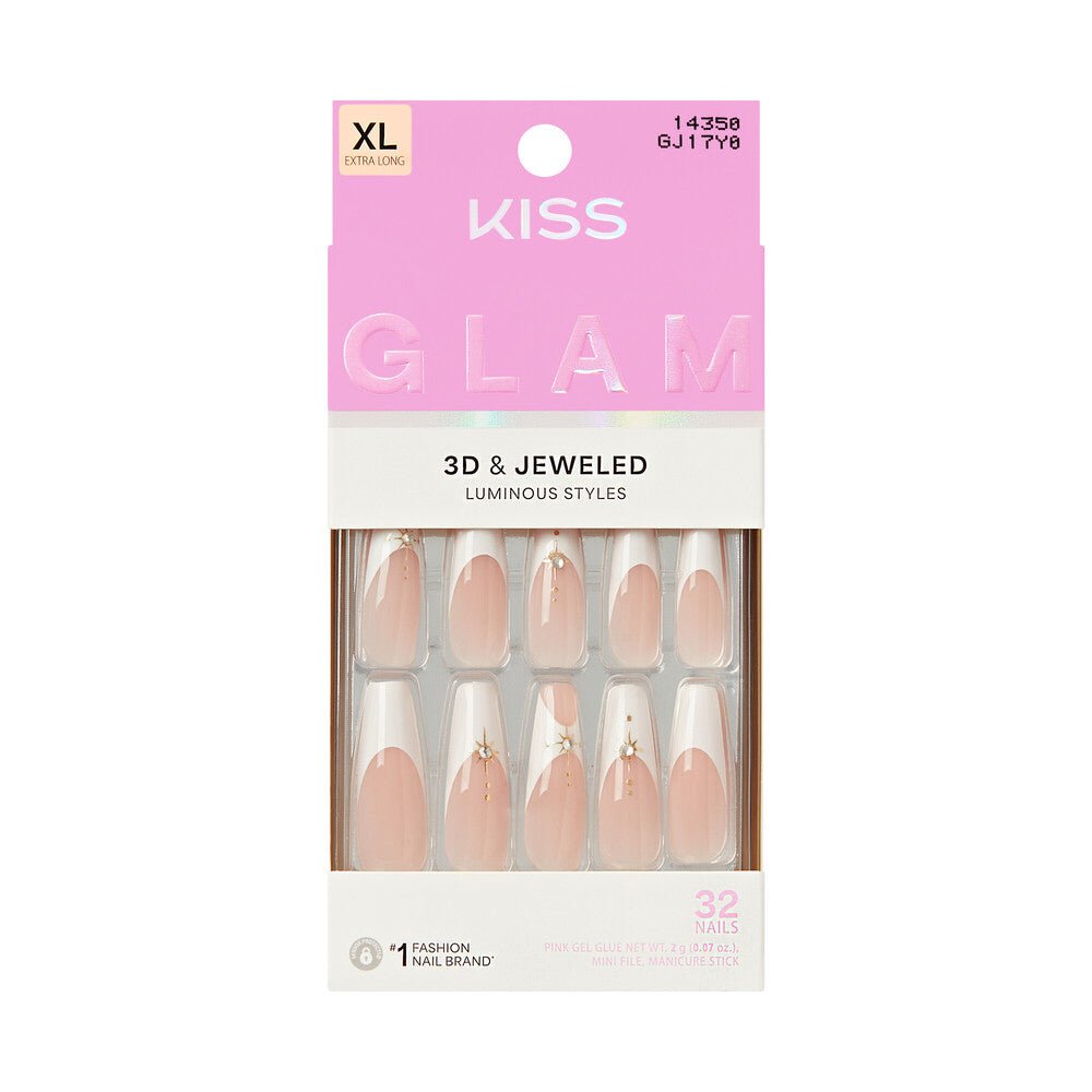Kiss Glam 3D & Jeweled Nails - Beauty Exchange Beauty Supply