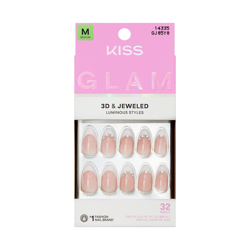 Kiss Glam 3D & Jeweled Nails - Beauty Exchange Beauty Supply