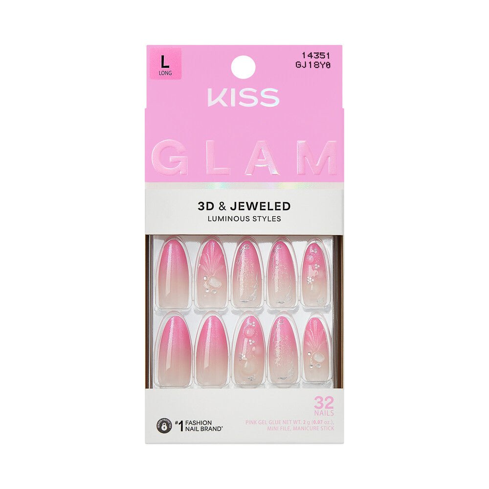 Kiss Glam 3D & Jeweled Nails - Beauty Exchange Beauty Supply
