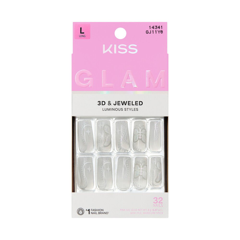Kiss Glam 3D & Jeweled Nails - Beauty Exchange Beauty Supply