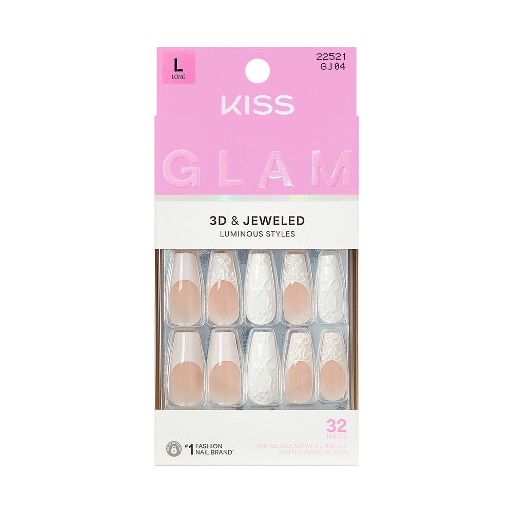 Kiss Glam 3D & Jeweled Nails - Beauty Exchange Beauty Supply