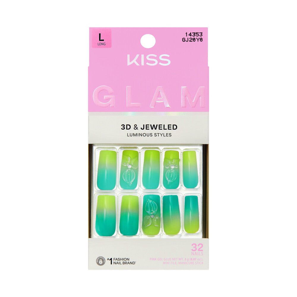 Kiss Glam 3D & Jeweled Nails - Beauty Exchange Beauty Supply