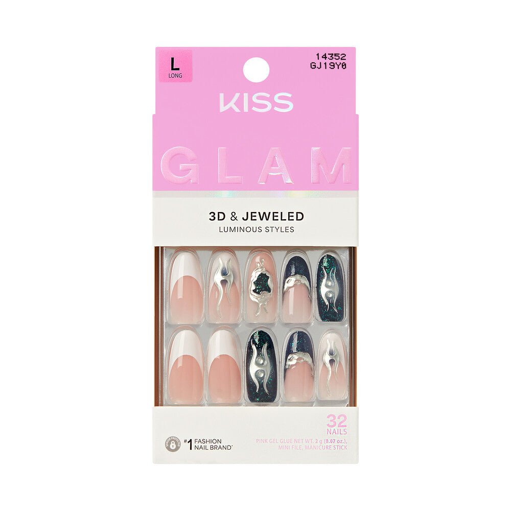 Kiss Glam 3D & Jeweled Nails - Beauty Exchange Beauty Supply